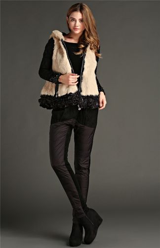 服裝鞋帽箱包,鐘表眼鏡 女裝 女式羽絨服 a2857 冬款高端獺兔毛連帽