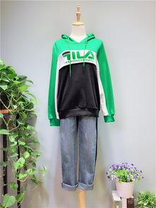 圖 時(shí)尚潮牌衛(wèi)衣品牌色調(diào)綠18年當(dāng)季新款春裝折扣走份 廣州服裝 鞋帽 箱包