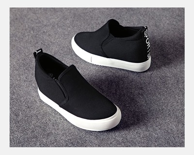 球黑白色帆布鞋女一腳蹬懶人鞋厚底內(nèi)增樂(lè)福鞋松糕休閑小白鞋 賓如意帆布鞋型號(hào)【價(jià)格 圖片 品牌 報(bào)價(jià)】-蘇寧易購(gòu)樸云服飾鞋帽專(zhuān)營(yíng)店